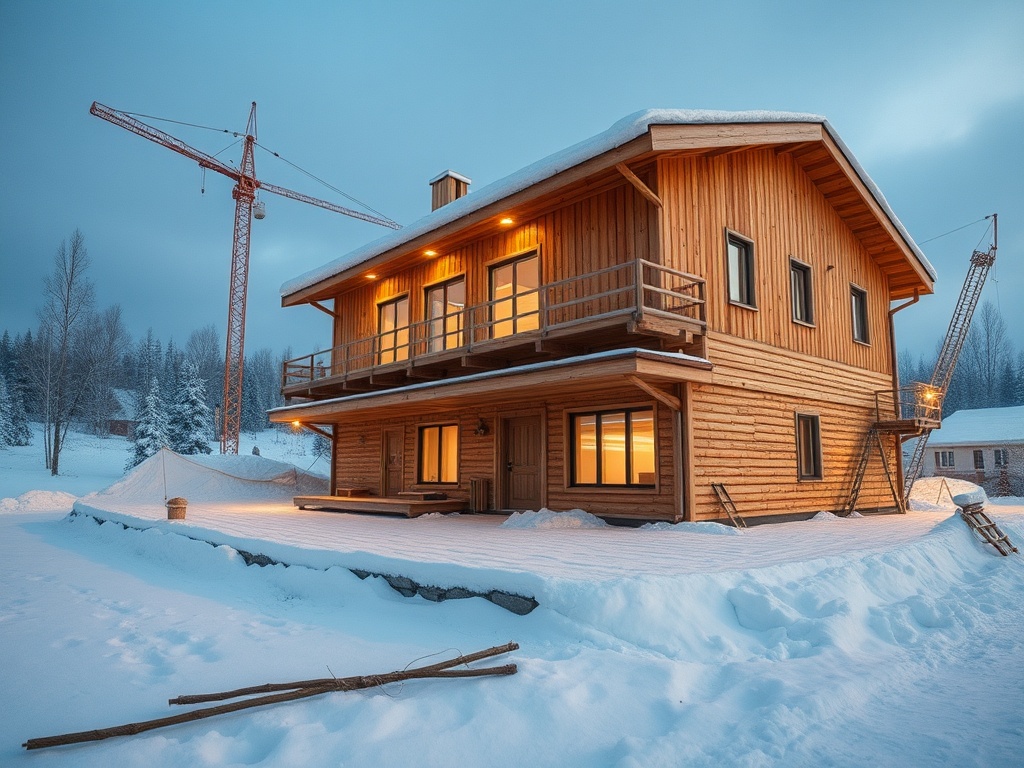 domionstroy.ru | Как выбрать тип бруса для строительства в условиях сильных снегопадов и жары