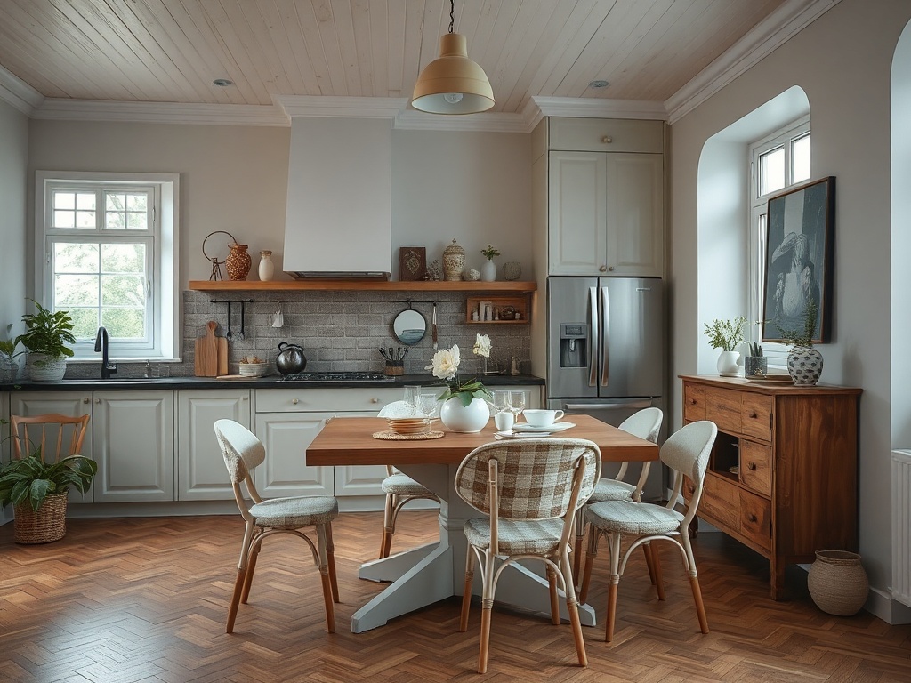 domionstroy.ru | Планировка кухни-гостиной в доме из клееного бруса